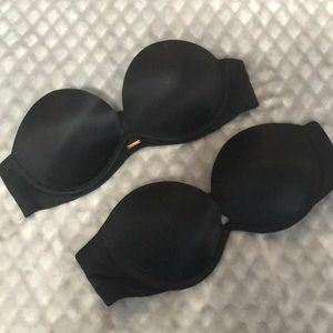 2 Victoria’s Secret Strapless Bras 32A